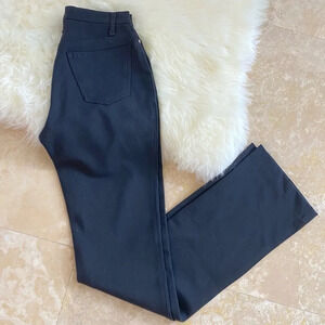 Vertigo Black Stretch Suit Pants from France